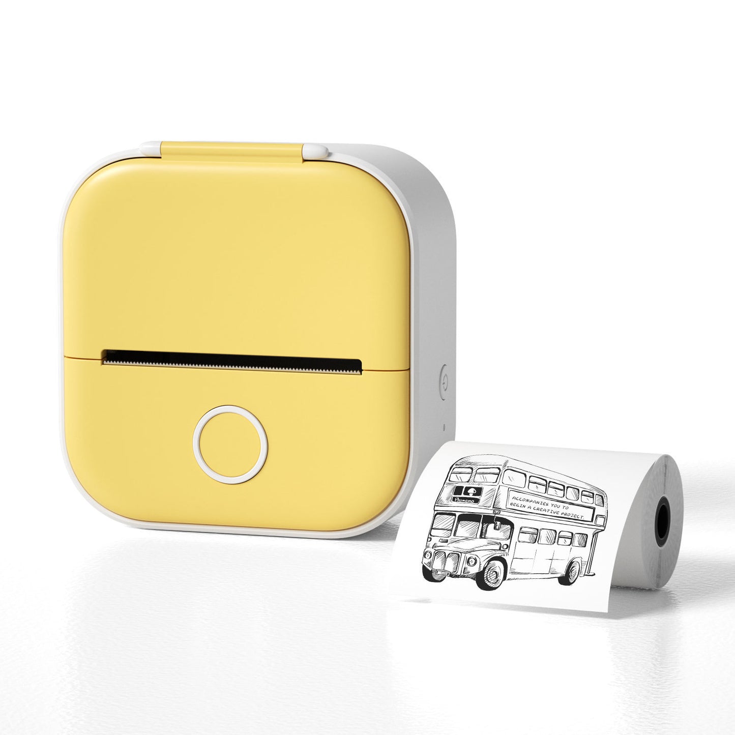 Portable Mini Thermal Label. Bluetooth-compatible Mini Label Printer.