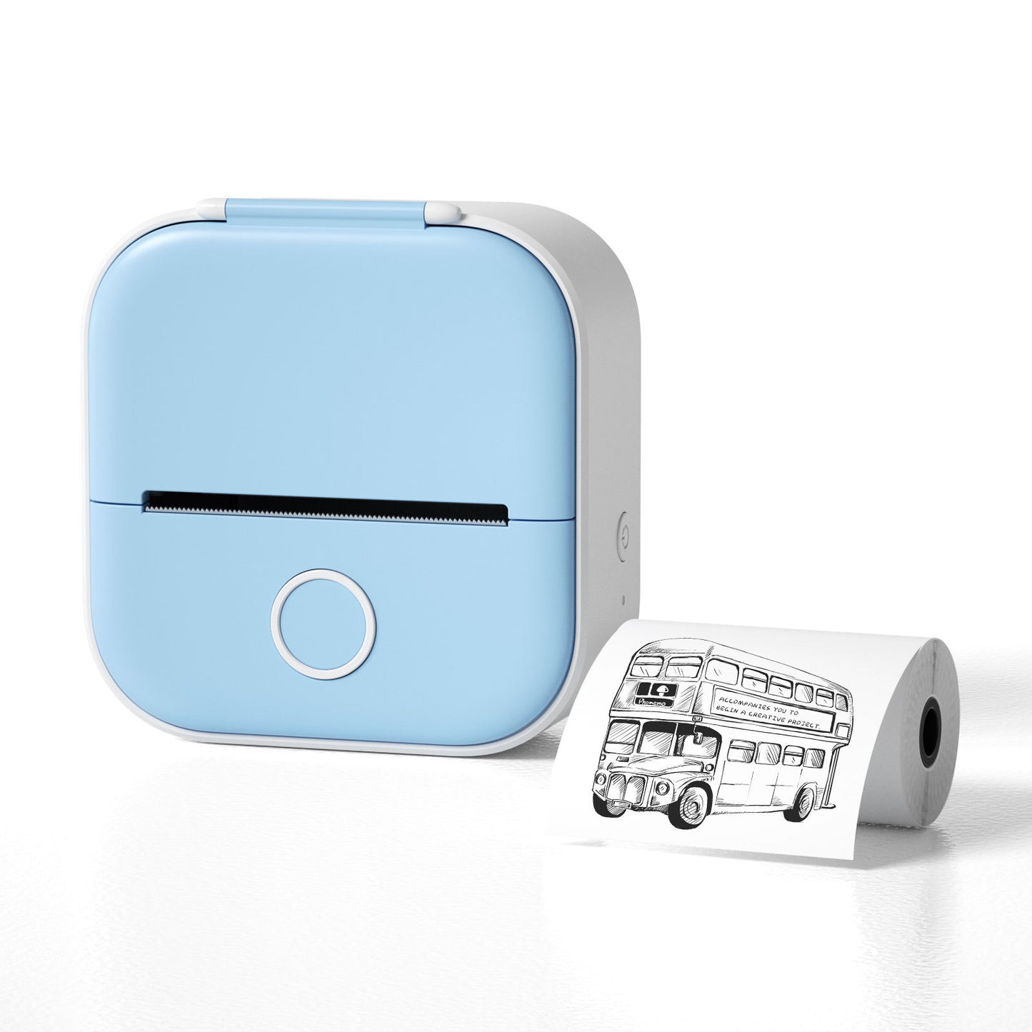 Portable Mini Thermal Label. Bluetooth-compatible Mini Label Printer.