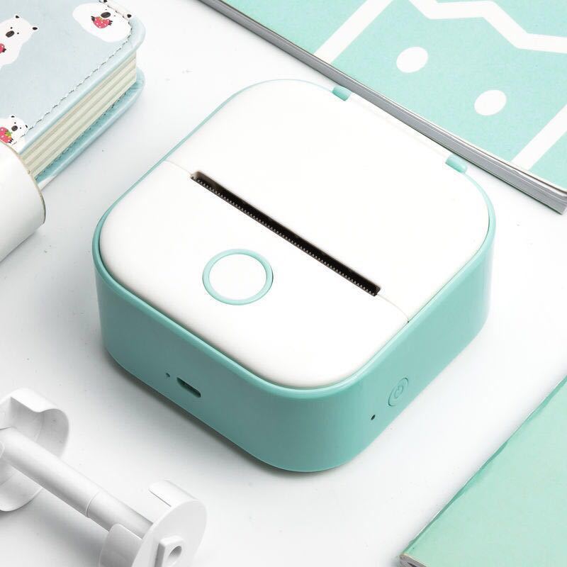 Portable Mini Thermal Label. Bluetooth-compatible Mini Label Printer.